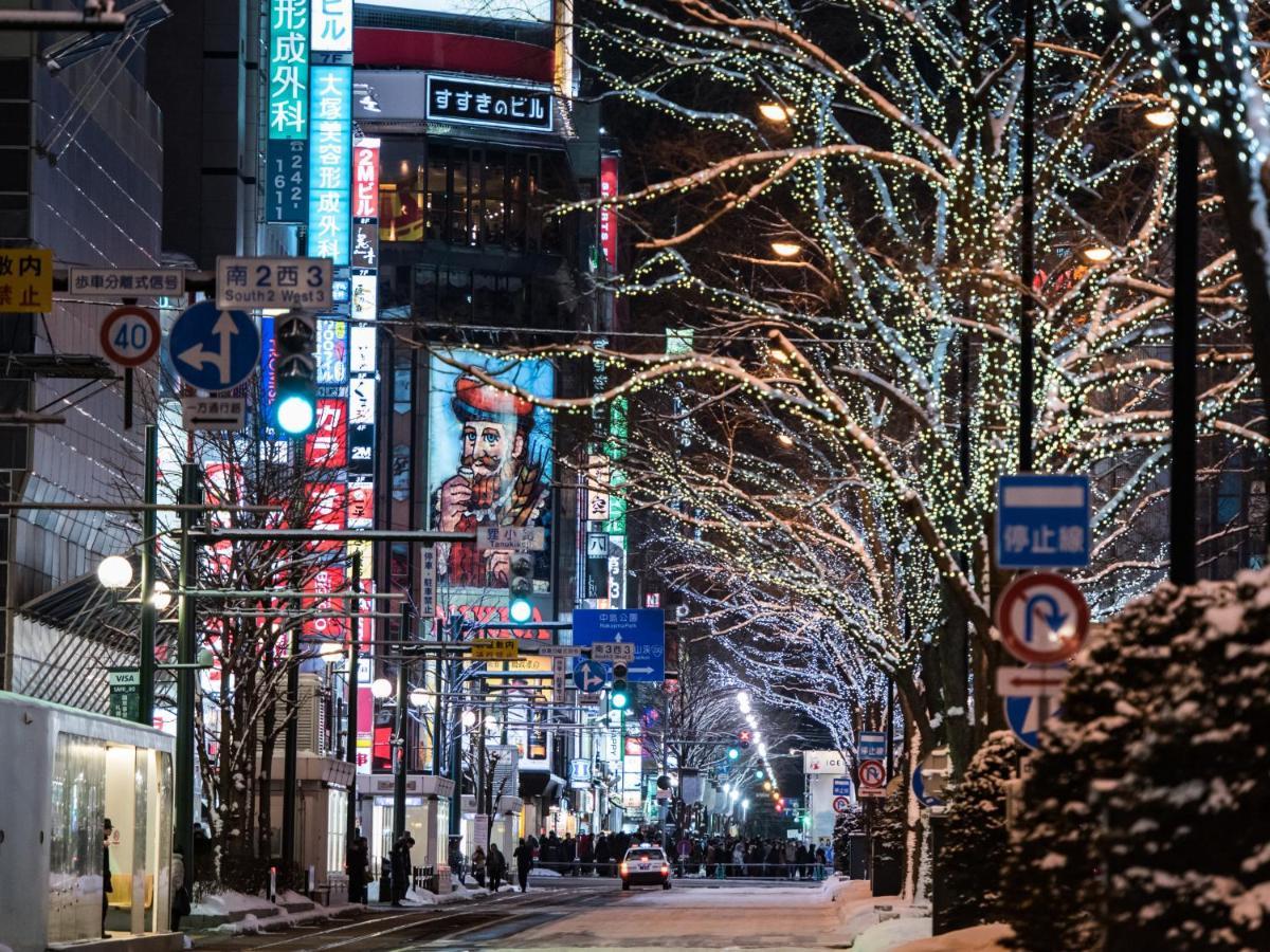 The B Sapporo Hotel Eksteriør billede